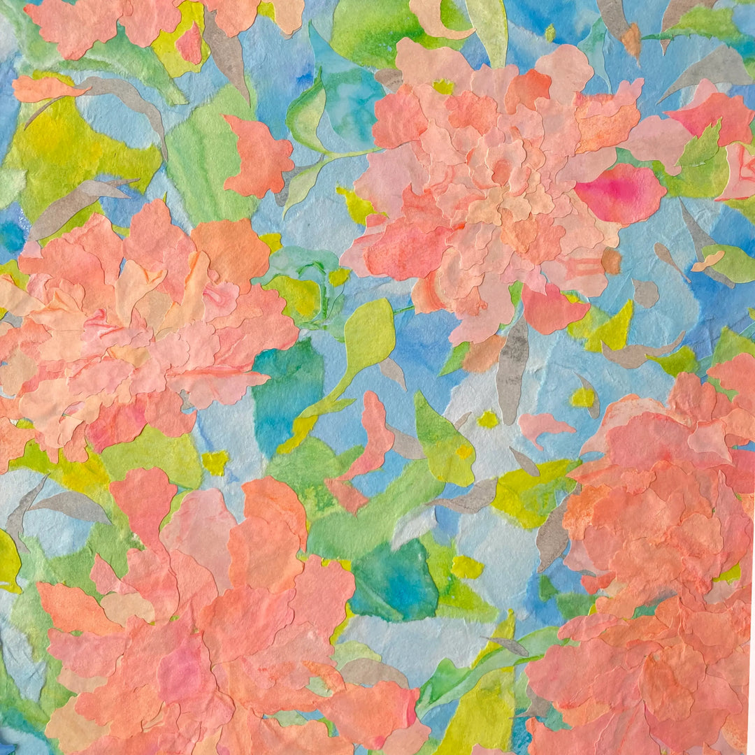 Gracefully blooming flowers