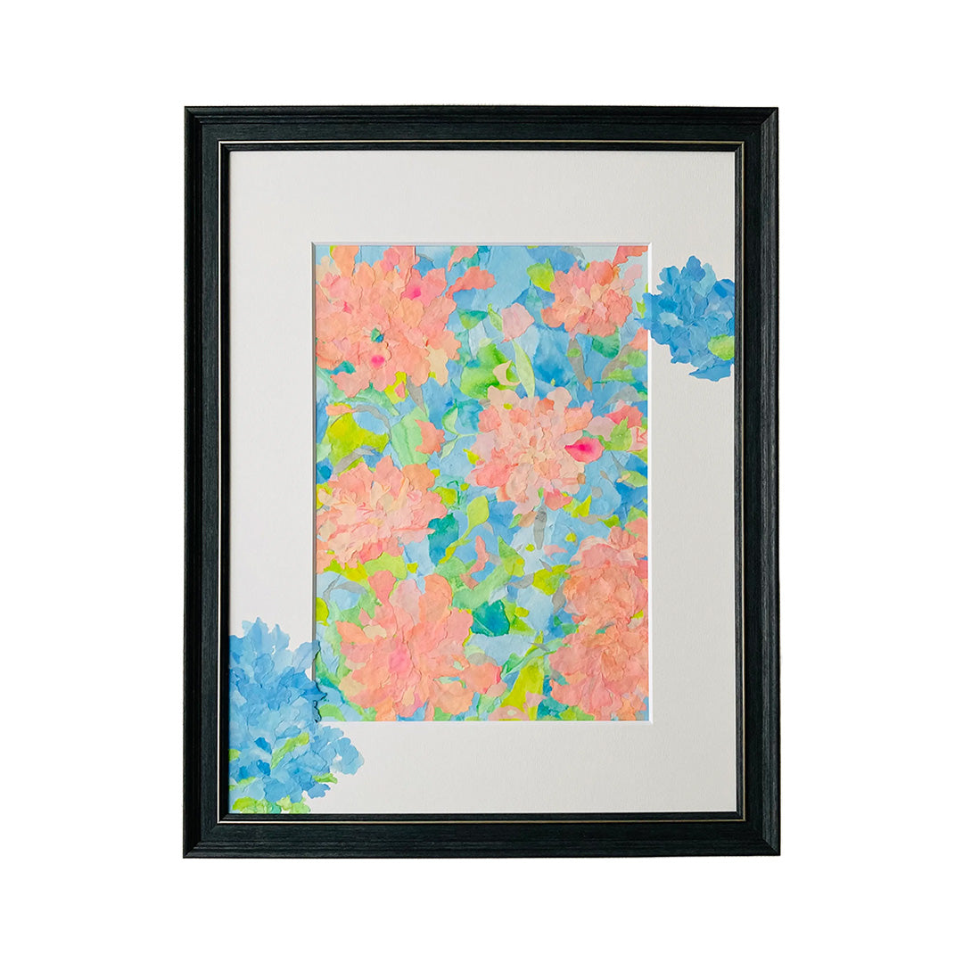 Gracefully blooming flowers